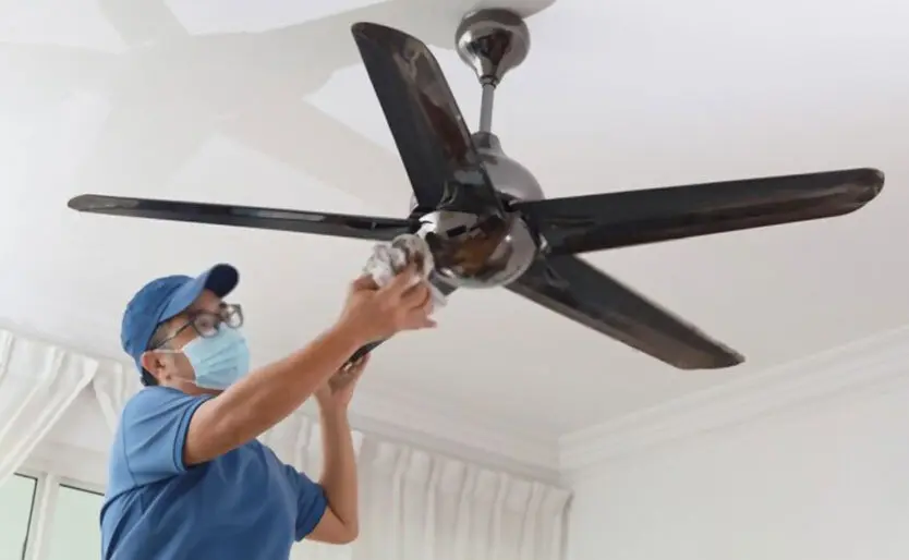 Ceiling Fan Cleaning