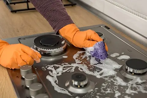 Gas / Cabinet Stove Cleaning