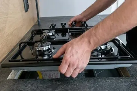 Cabinet Stove Burner Repair