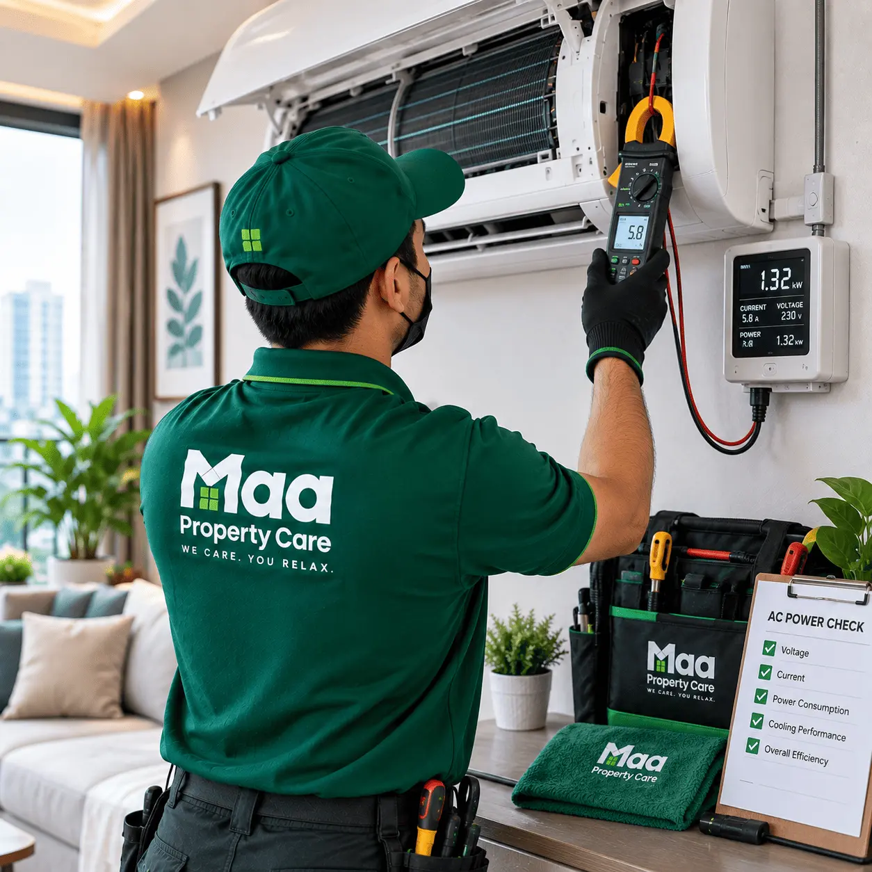2 AC Power Consumption Check Up