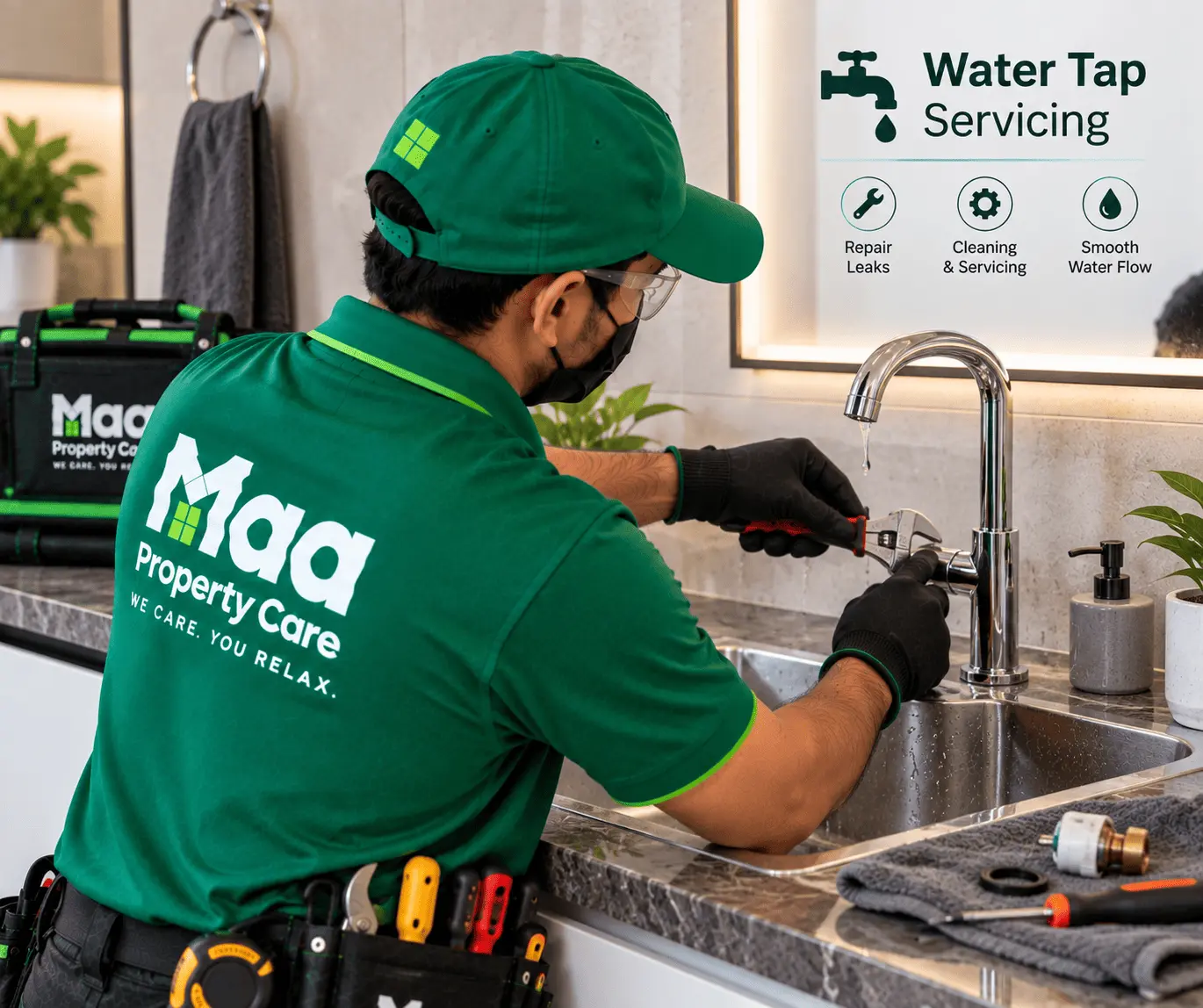 Water Tap Servicing